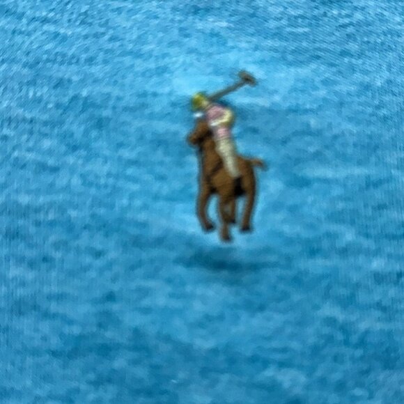 Polo Ralph Lauren Custom Slim Fit MSRP $80 Short Sleeve Blue Shirt Large Golf - Picture 3 of 9